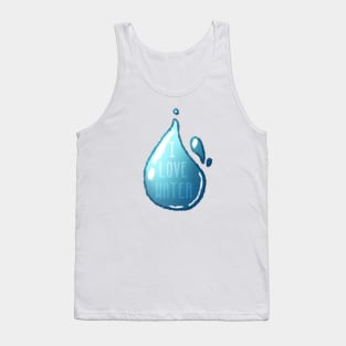 I LOVE WATER Tank Top